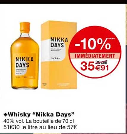 whisky "nikka days"