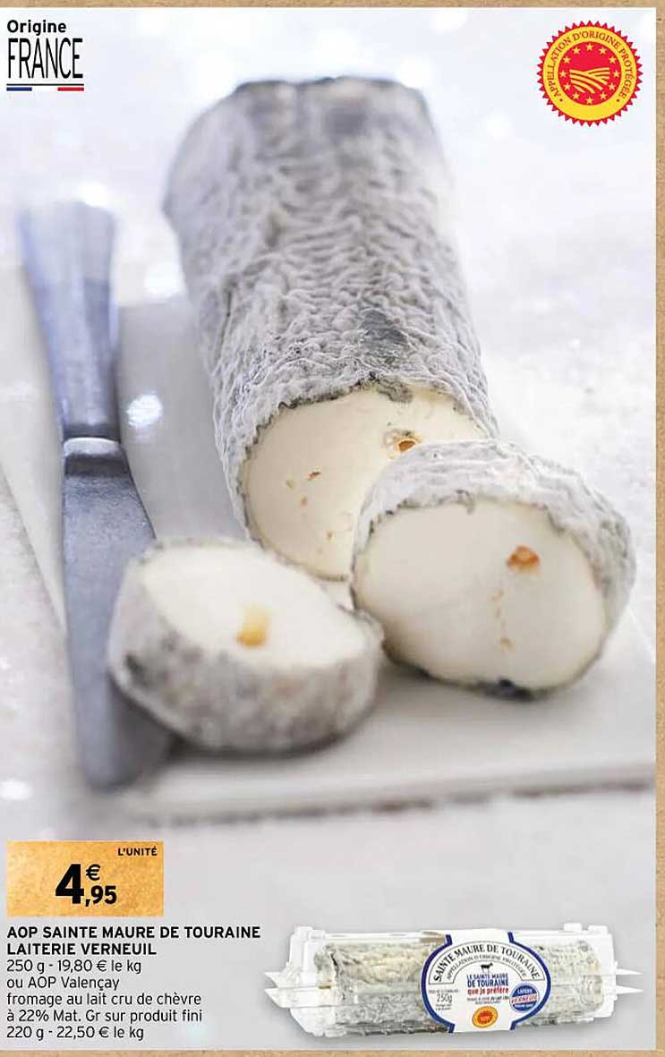 aop sainte maure de touraine laiterie verneuil