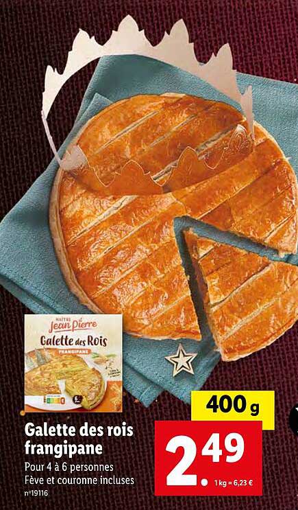 galette des rois frangipane