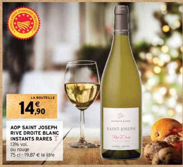 aop saint joseph rive droite blanc instants rares