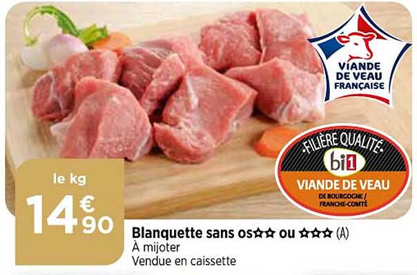 blanquette sans os