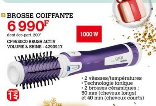 brosse coiffante calor