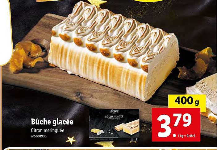Bûche Glacée Deluxe