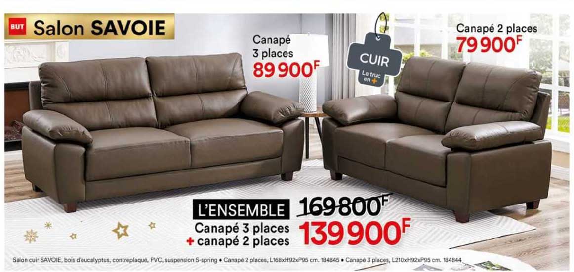 Canapé 3 Places Savoie, Canapé 2 Places Savoie