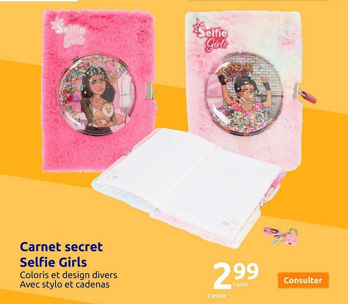 carnet secret selfie girls