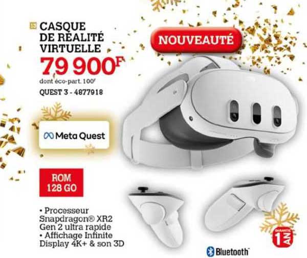 casque de réalité virtuelle meta quest