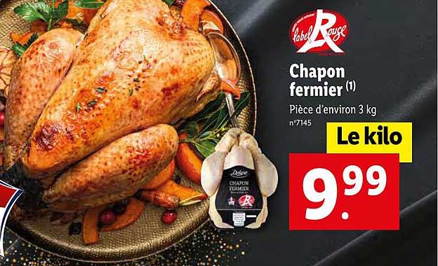 chapon fermier deluxe