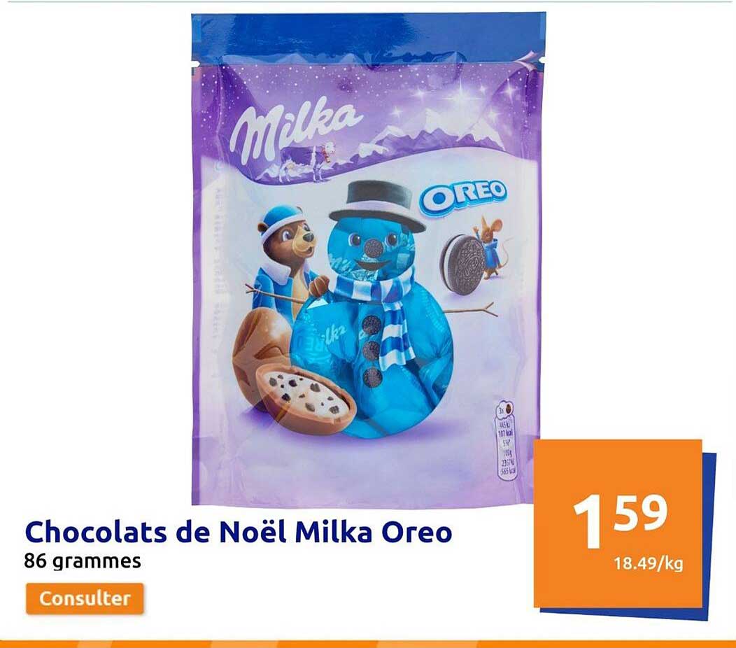 Chocolats  De Noël Milka Oreo