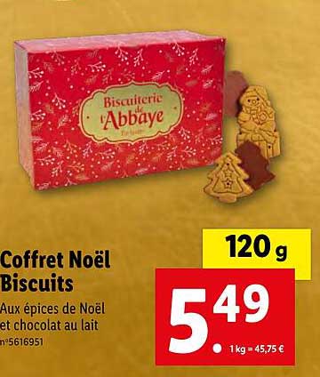 Coffret Noël Biscuits