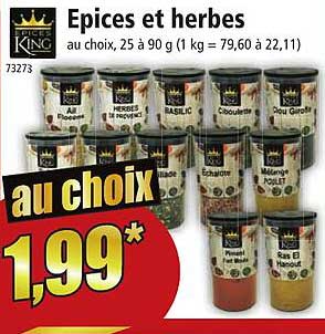 épices Et Herbes King