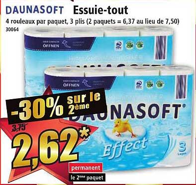 essuie-tout daunasoft