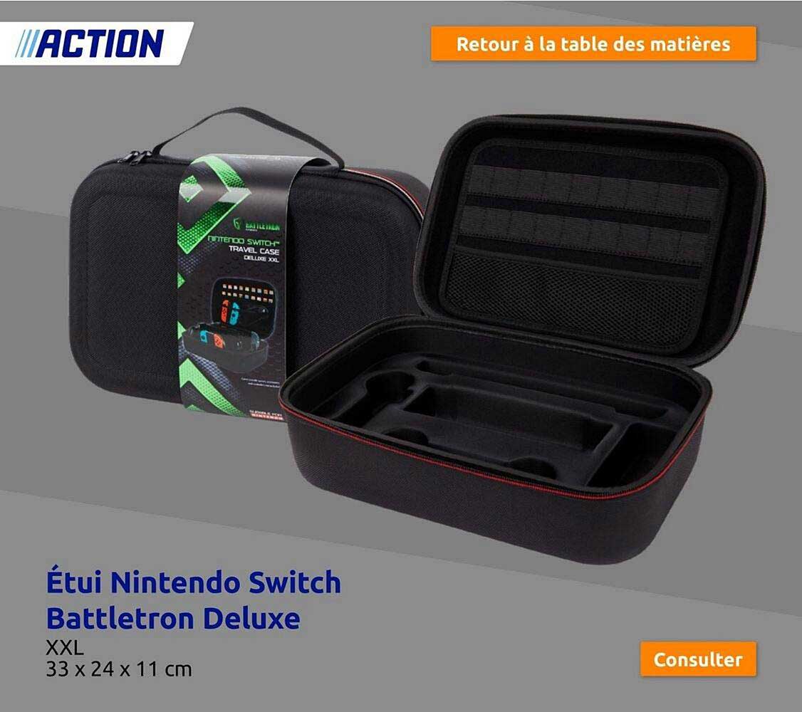étui Nitendo Switch  Battletron Deluxe