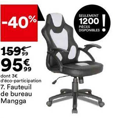 Fauteuil De Bureau Mangga