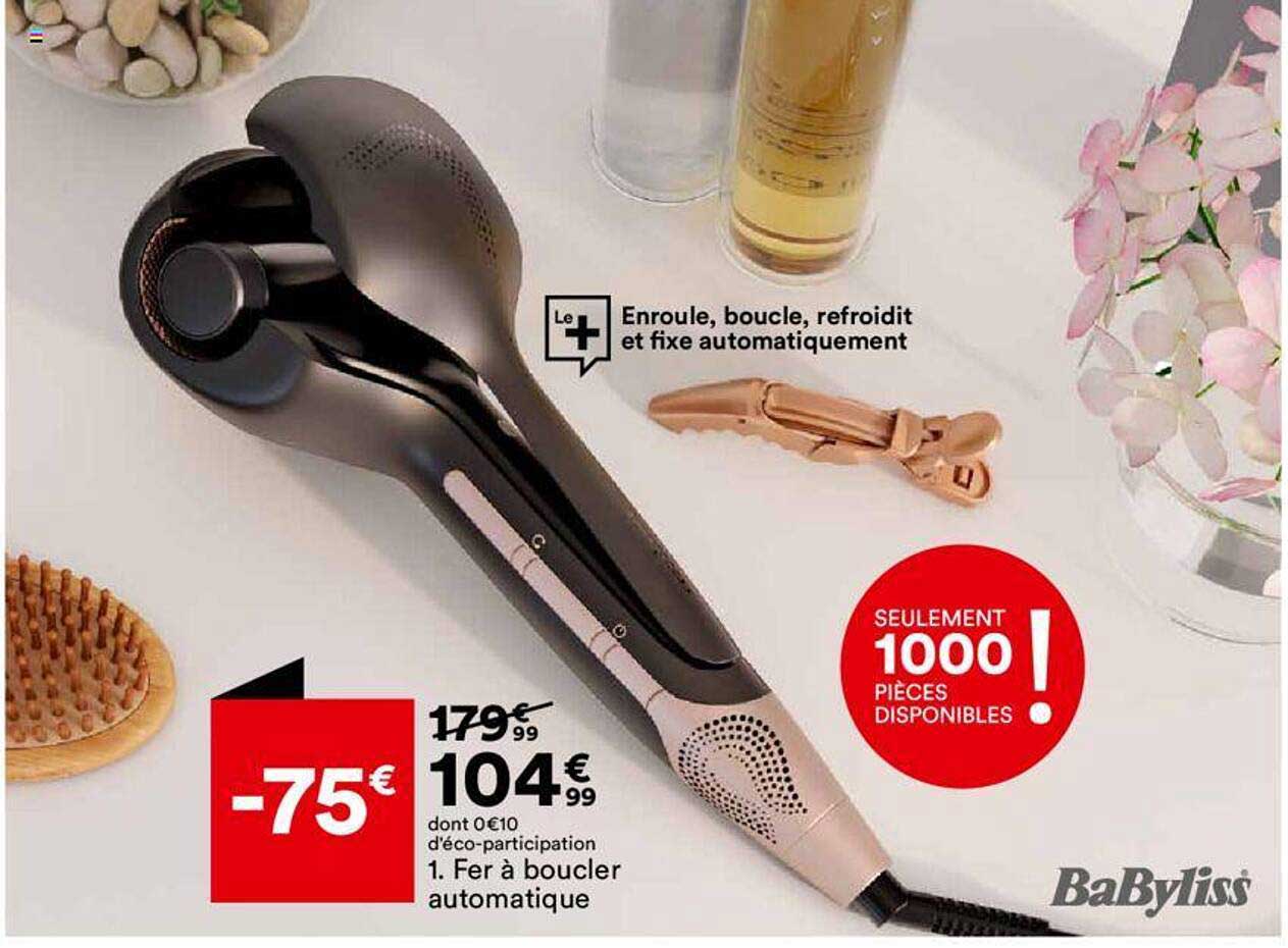 fer à boucler automatique babyliss