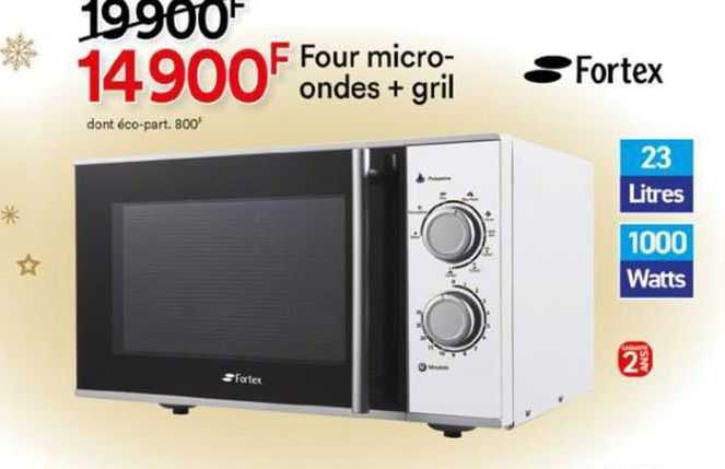 four micro-ondes + gril fortex