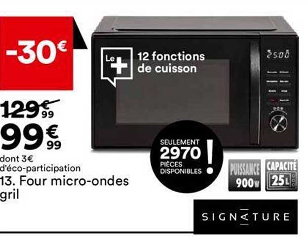 four micro-ondes grill