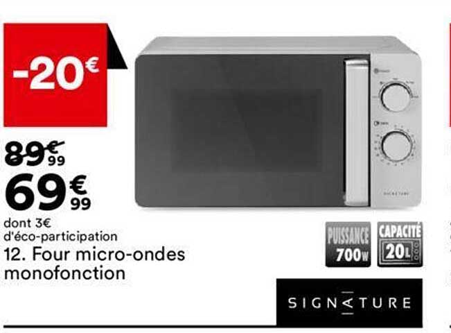 four micro-ondes monofonction