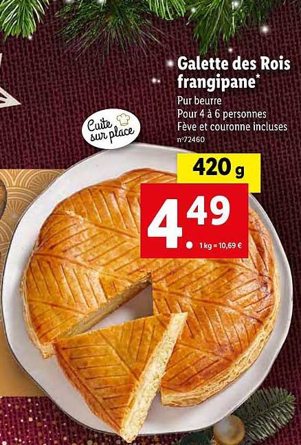 galette des rois frangipane