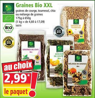 graines bio xxl bio sonne