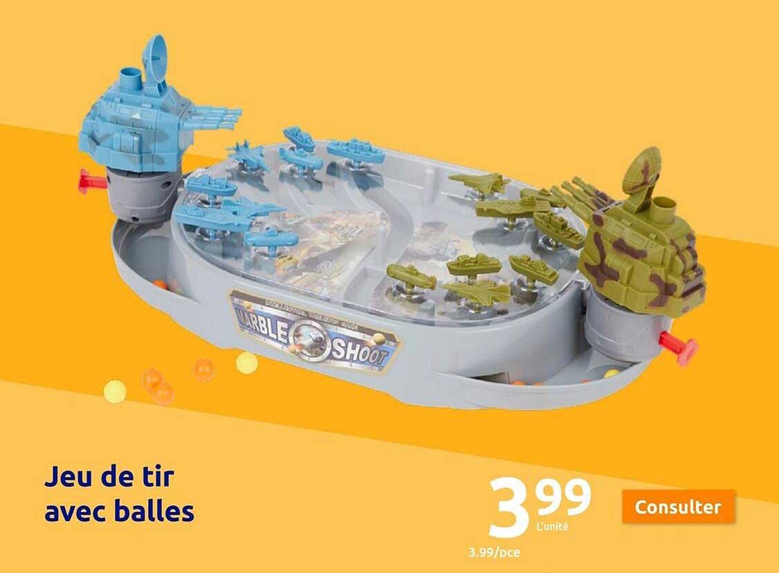 jeu de tir avec balles