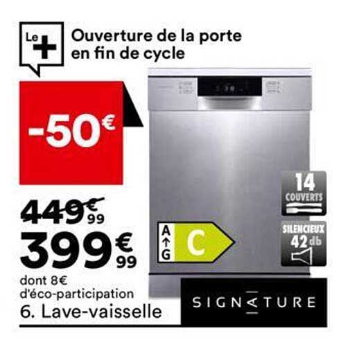 lave-vaisselle signature