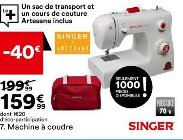 machine à coudre singer