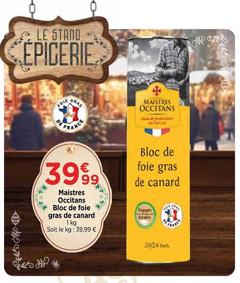 maistres occitans  bloc de foie  gras de canard