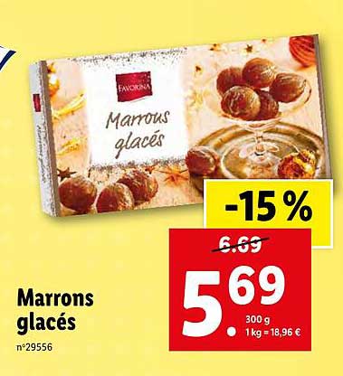 Marrons Glacés Favorina
