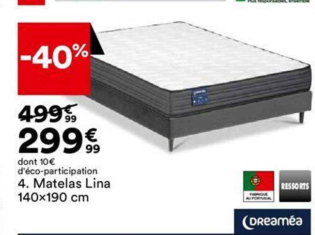 Matelas Lina 140x190 Cm