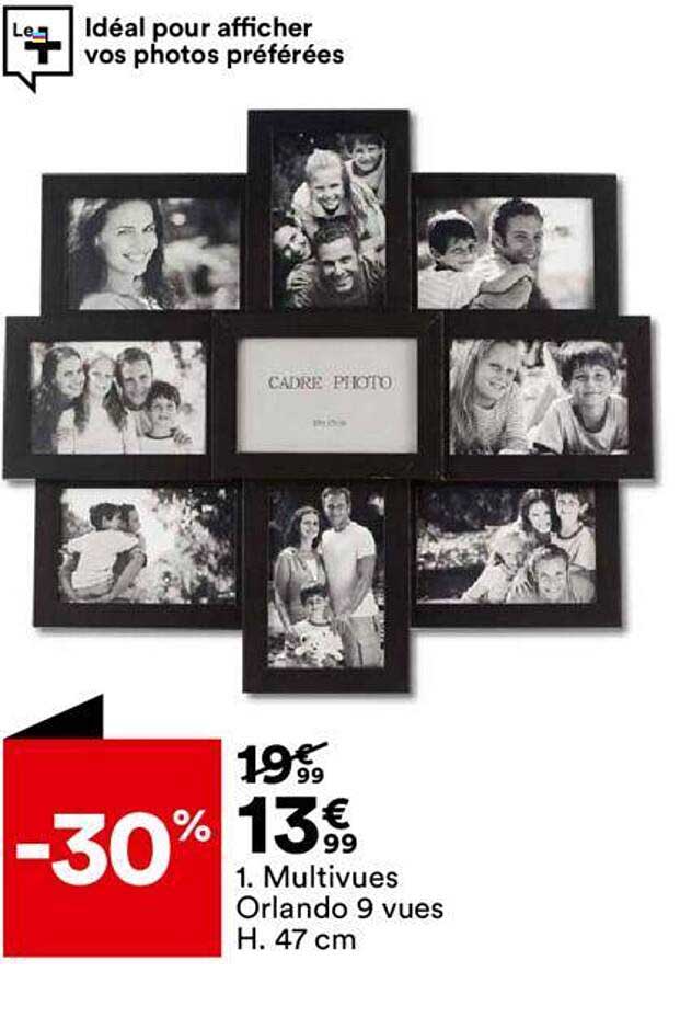 multivues orlando 9 vues h. 47 cm