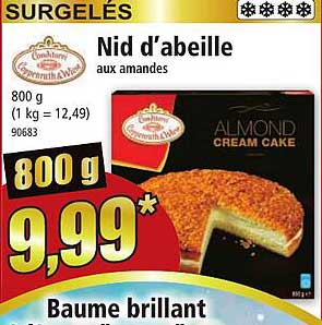 nid d'abeille or baume brillant