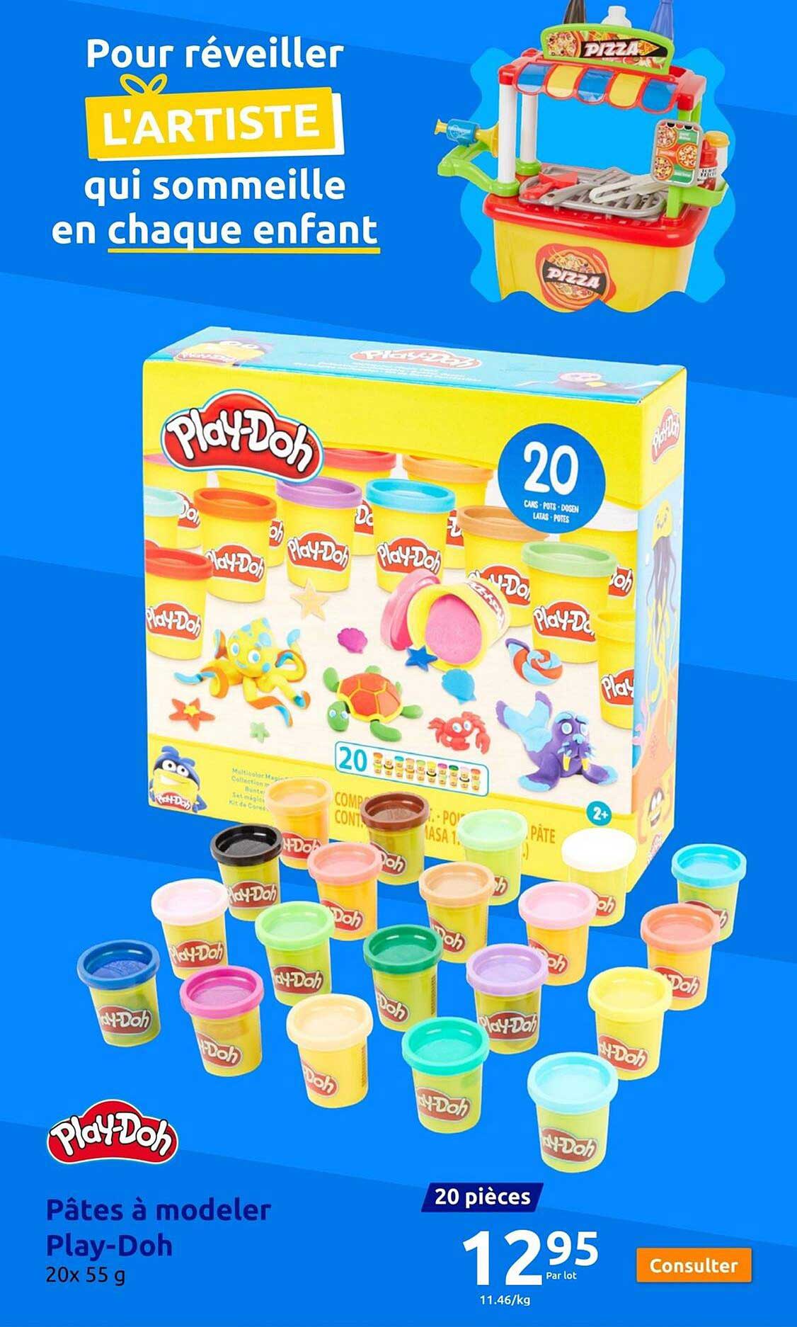 pâtes à modeler play-doh