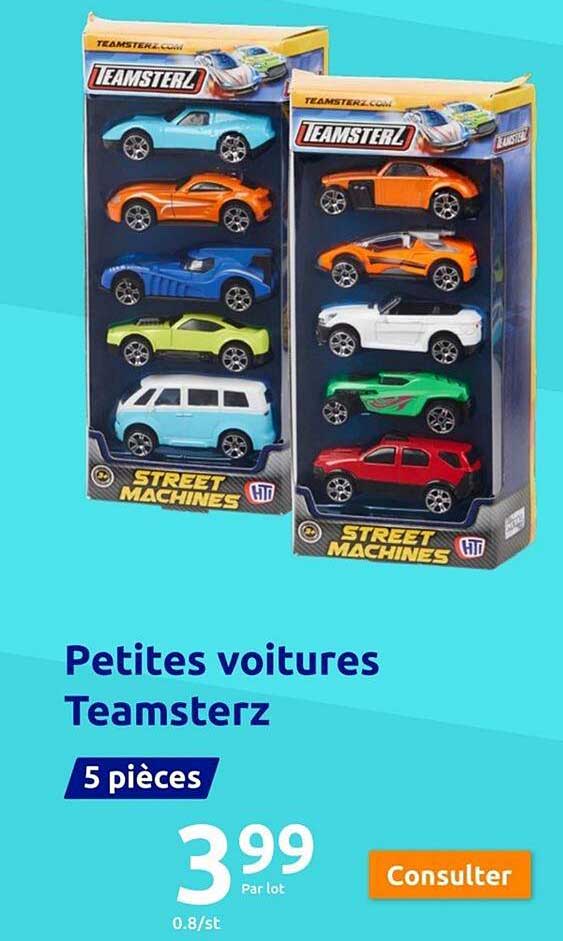 petites voitures teamsterz