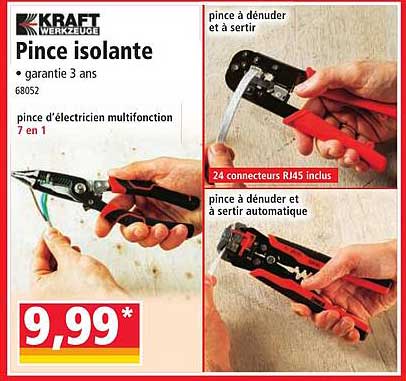 pince isolante kraft werkzeuge