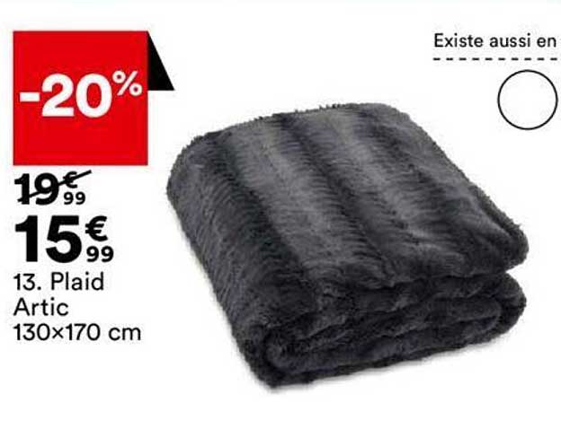 plaid arctic  130 x 170 cm