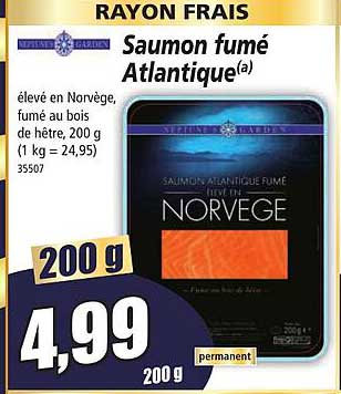 Saumon Fumé Atlantique