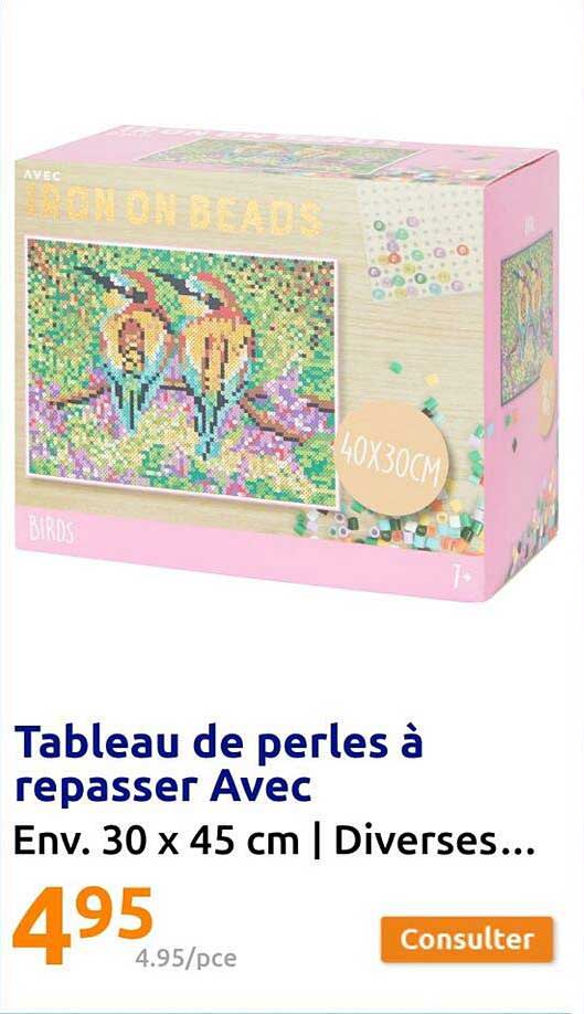 Tableau De Perles à Repasser Avec