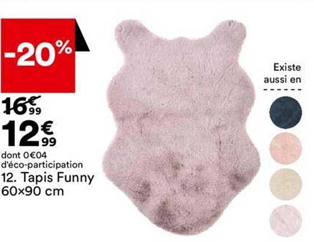 tapis funny 60 x 90 cm