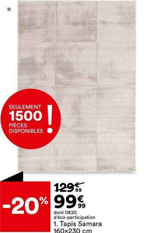 tapis samara 160x230 cm