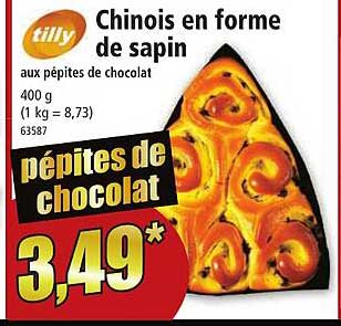 tilly chinois en forme de sapin