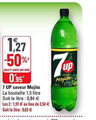 7 Up Saveur Mojito