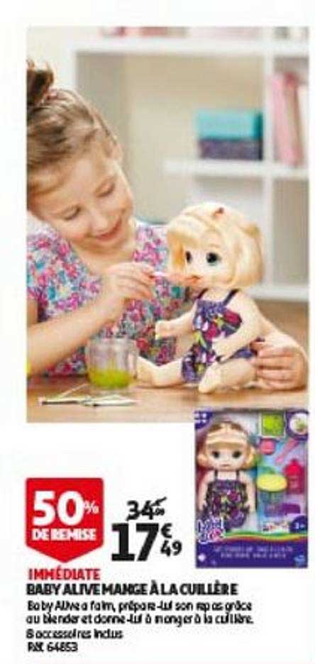 baby alive mange à la cuillère