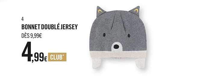 Bonnet Doublé Jersey