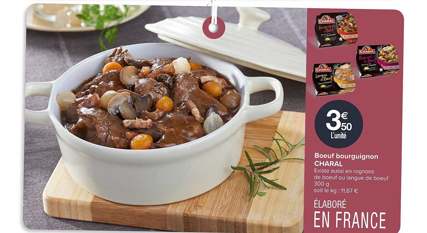 Bœuf Bourguignon Charal