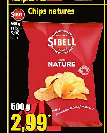chips natures sibell