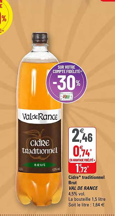 cidre traditionnel brut val de rance