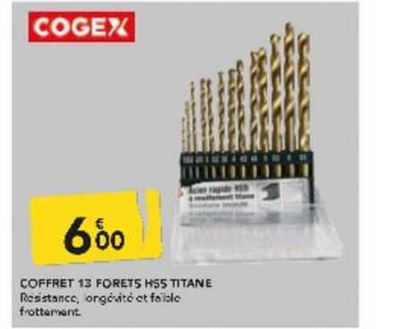 Coffret 13 Forets Hs5 Titane Cogex