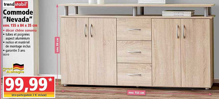 Commode "nevada" Trend Stabil