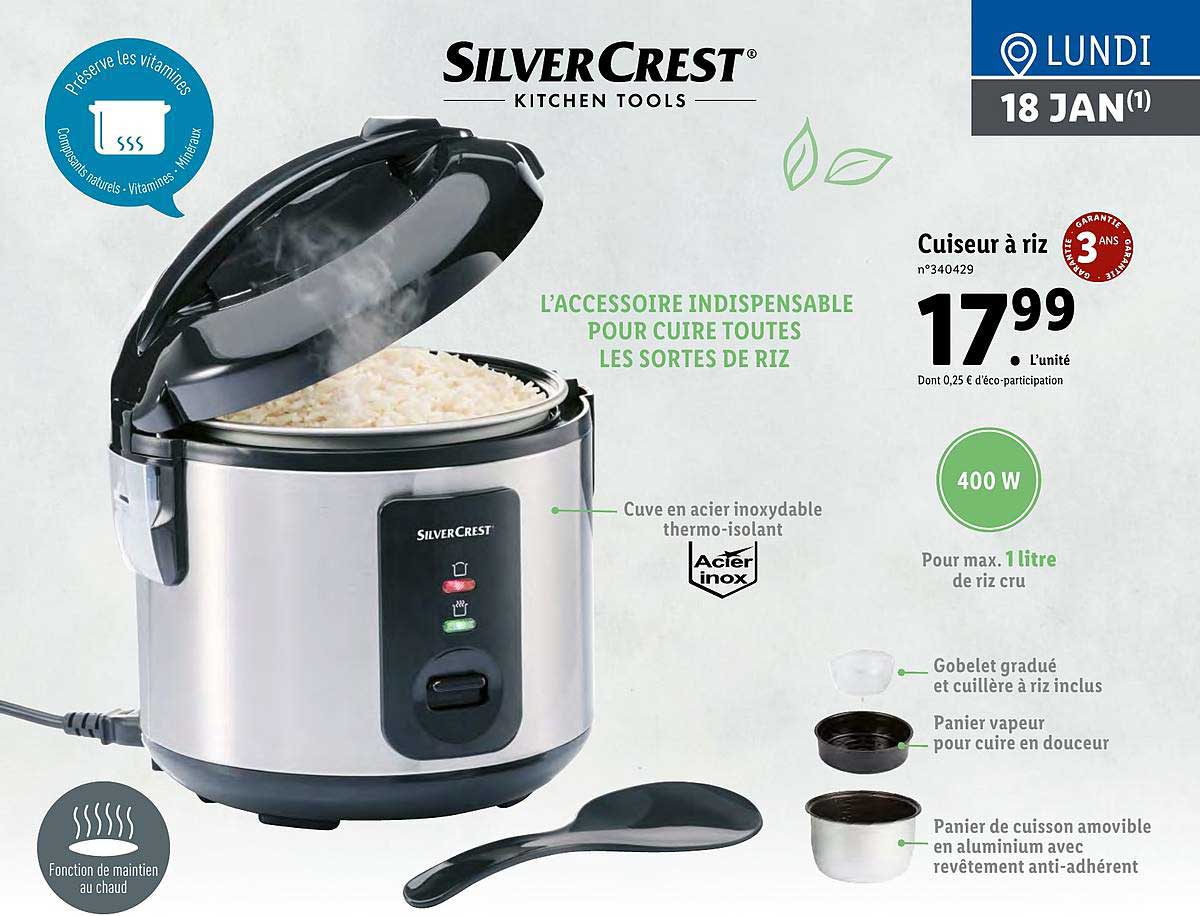 cuiseur à riz silver crest