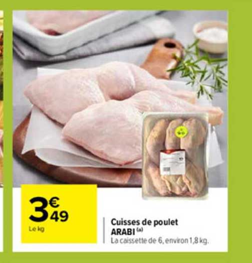 Cuisses De Poulet Arabi